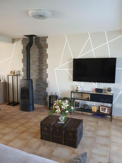 Villa Familiale Avec Spa Et Sauna Saint-Antonin-de-Sommaire Екстериор снимка